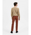 Selected homme - Pantalon chino ajusté bleu gris