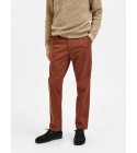 Selected homme - Pantalon chino ajusté bleu gris