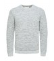 Selected homme - Pull marine chiné en laine