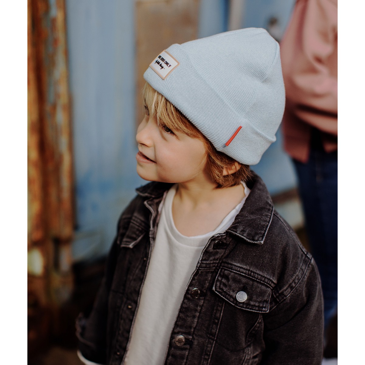 Hello Hossy - Bonnet Enfant Chiné Ice Blue