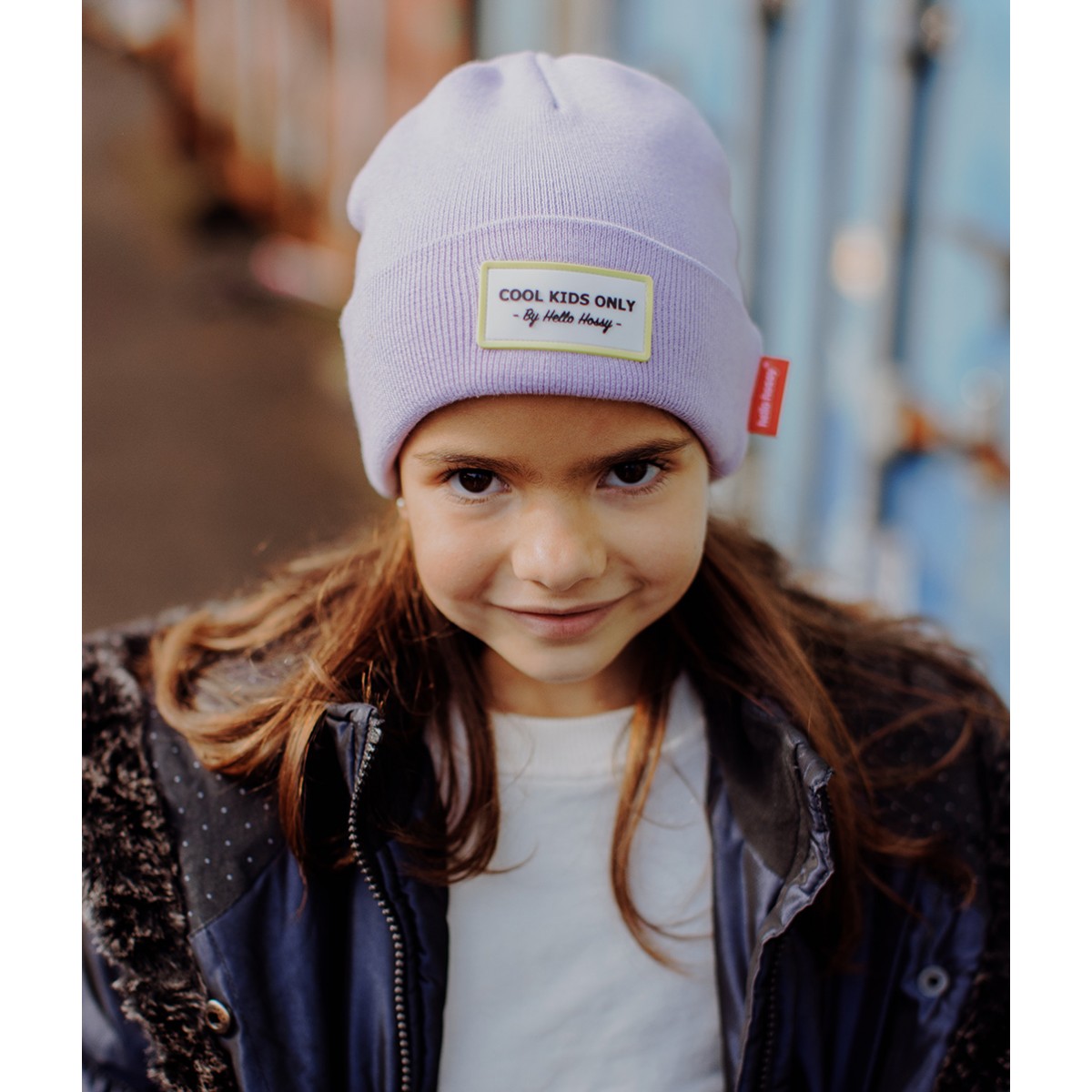 Hello Hossy - Bonnet Enfant Lila Chiné