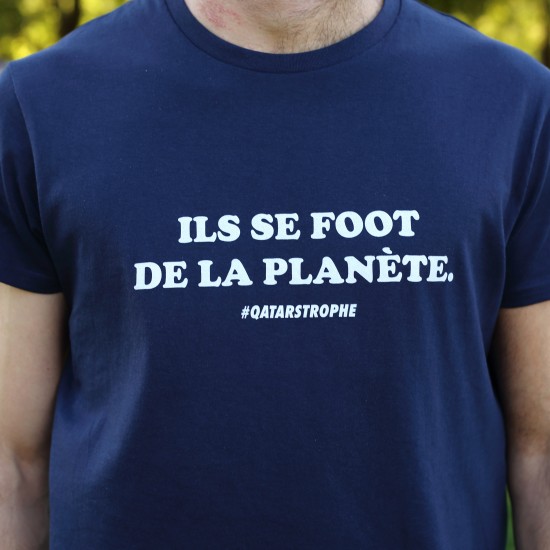 Marcel et Maurice - T-shirt Qatarstrophe unisexe