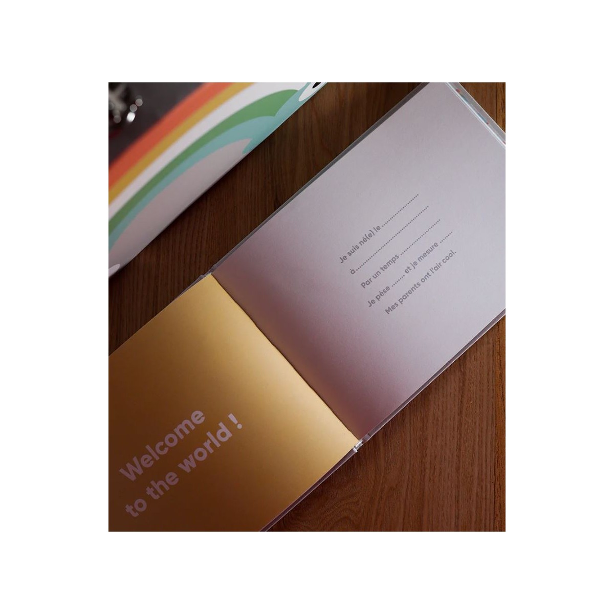 L'Avant Gardiste - Coffret de naissance arc-en-ciel