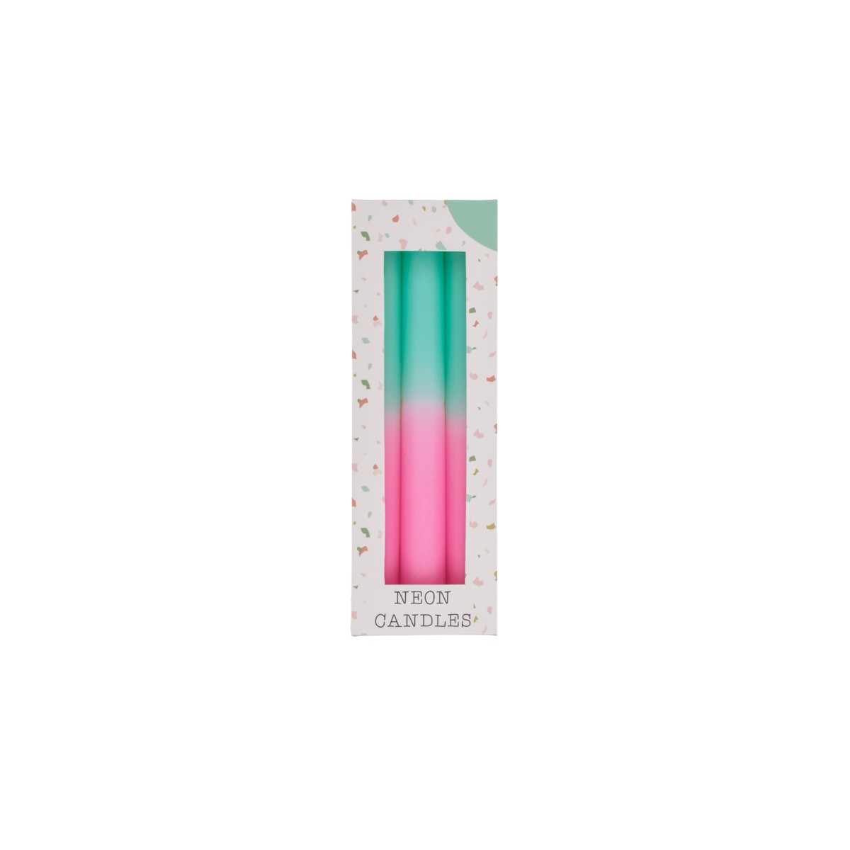 OOTB - Set 3 bougies baton rose / rouge