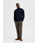 Selected homme - Pull fin marine texturisé pour hommes