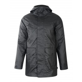 Bellfield - Manteau noir et gris 3en1 à capuche