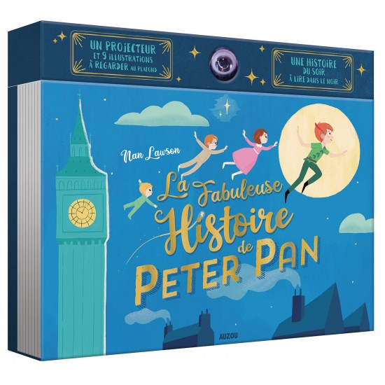 Auzou - Livre projecteur Peter Pan