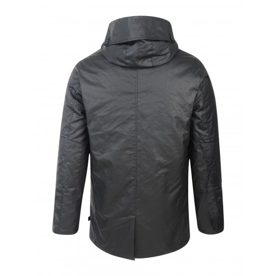 Bellfield - Manteau noir et gris 3en1 à capuche 2