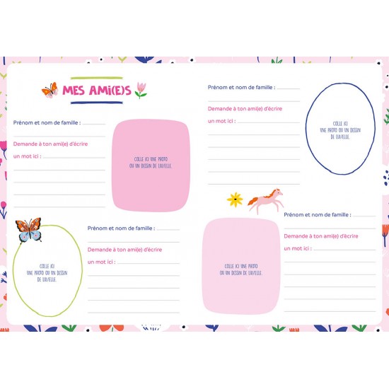 Auzou - Mon carnet secret avec autocollants 2