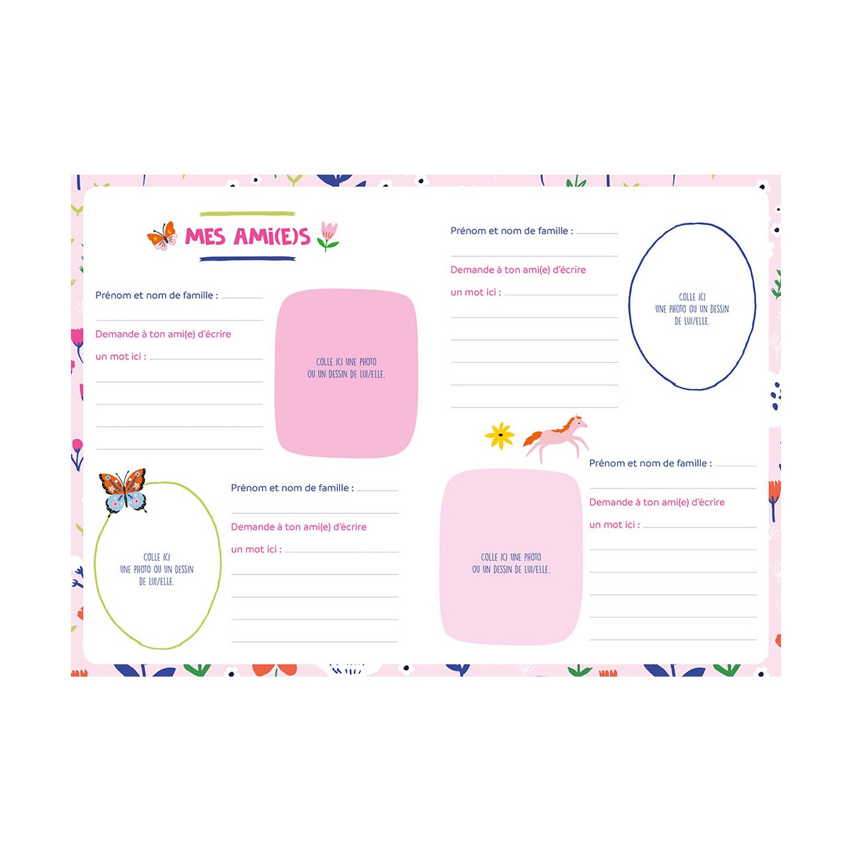 Auzou - Mon carnet secret avec autocollants