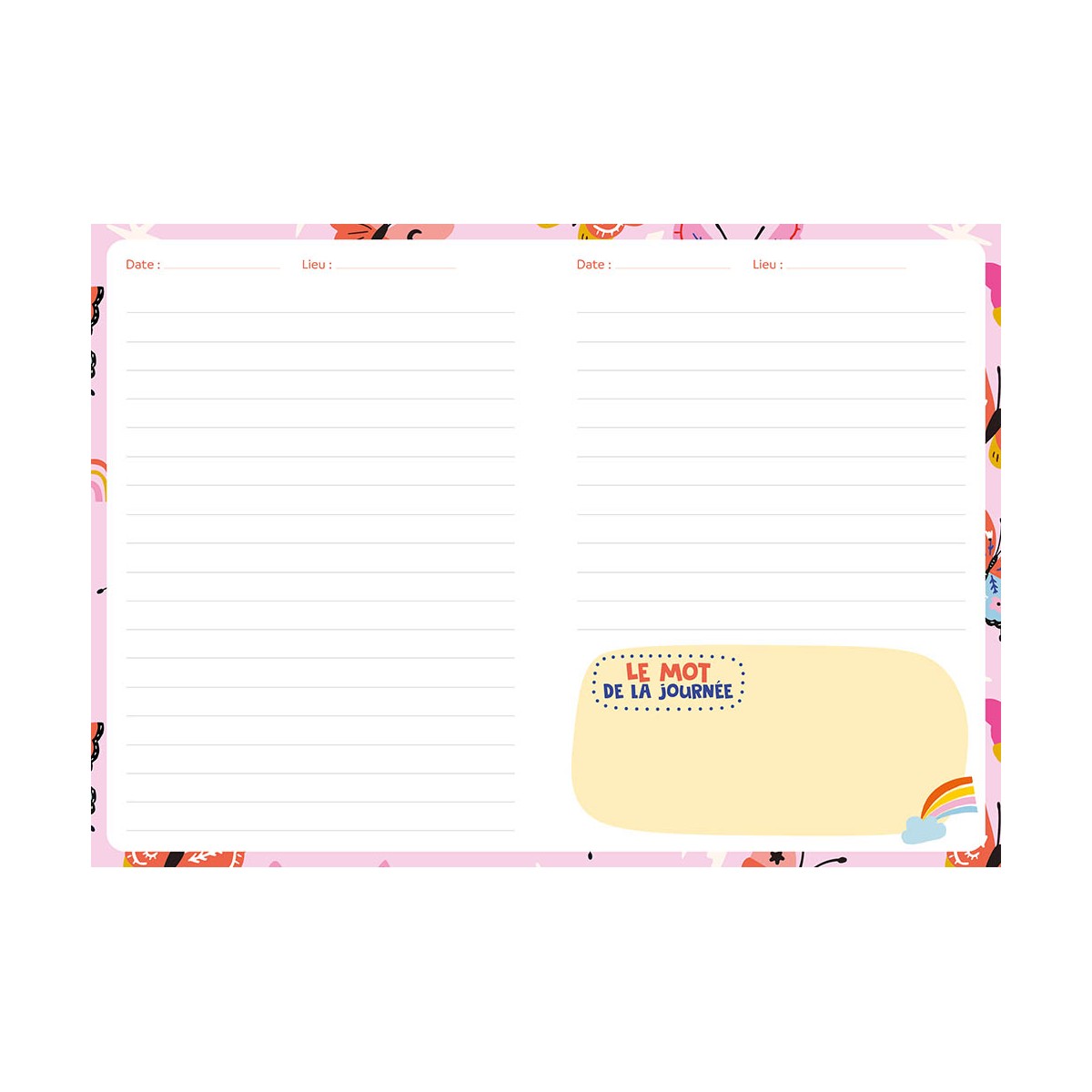 Auzou - Mon carnet secret avec autocollants