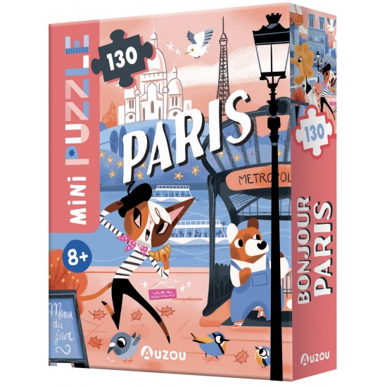 Auzou - Puzzle Bonjour Paris