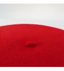 Le Béret Français - Béret rouge classique mixte