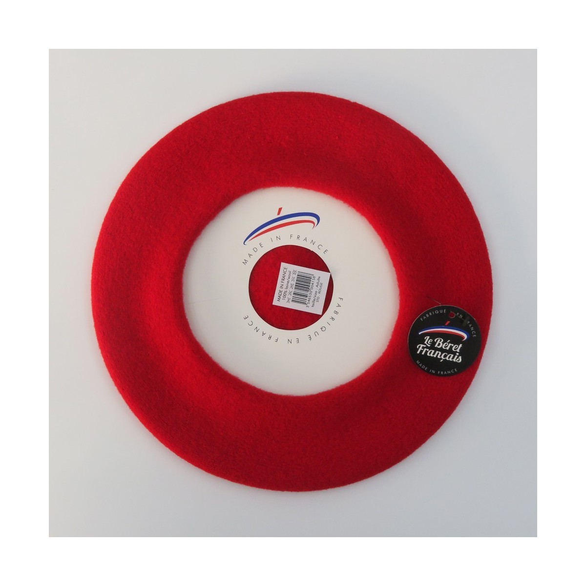 Le Béret Français - Béret rouge classique mixte