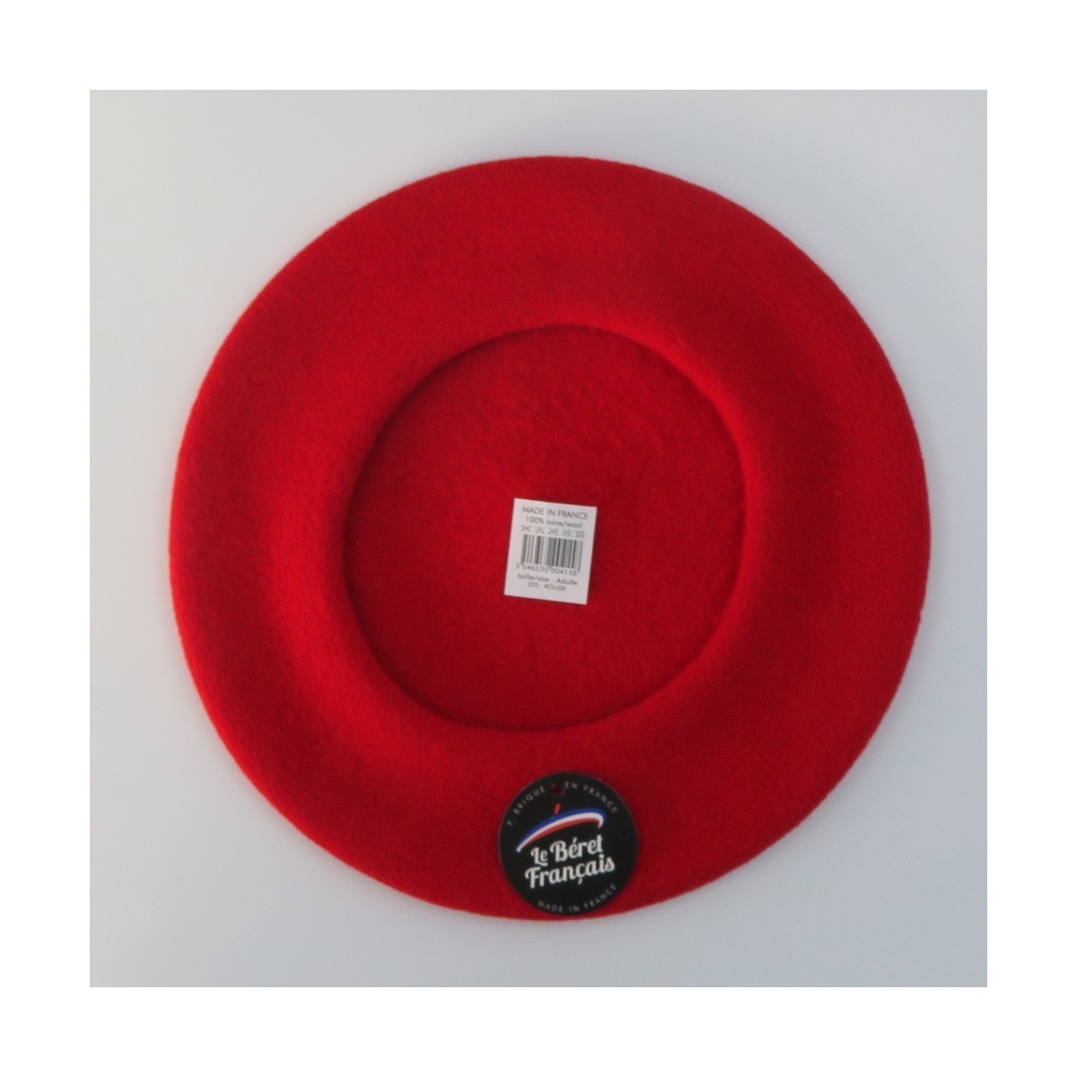 Le Béret Français - Béret rouge classique mixte