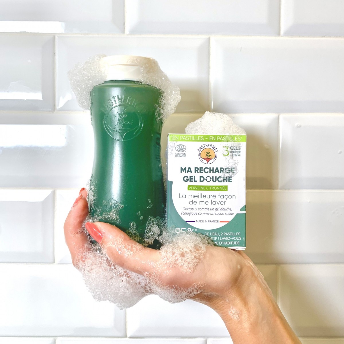 Salopette OshKosh denim rayée bleu