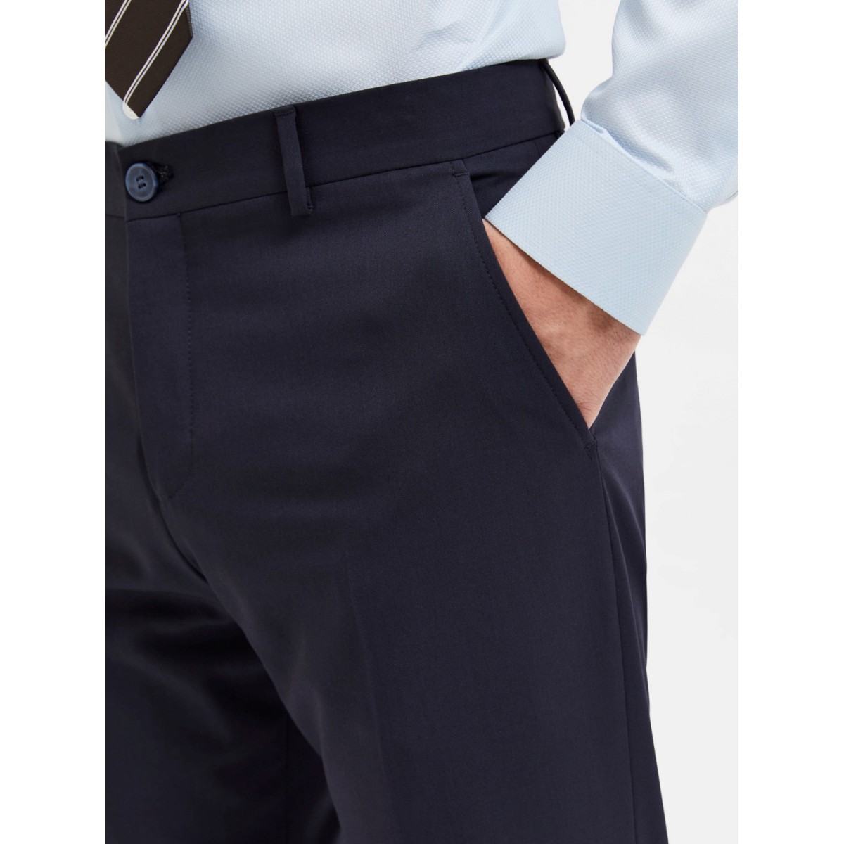 Selected - Pantalon de costume marine