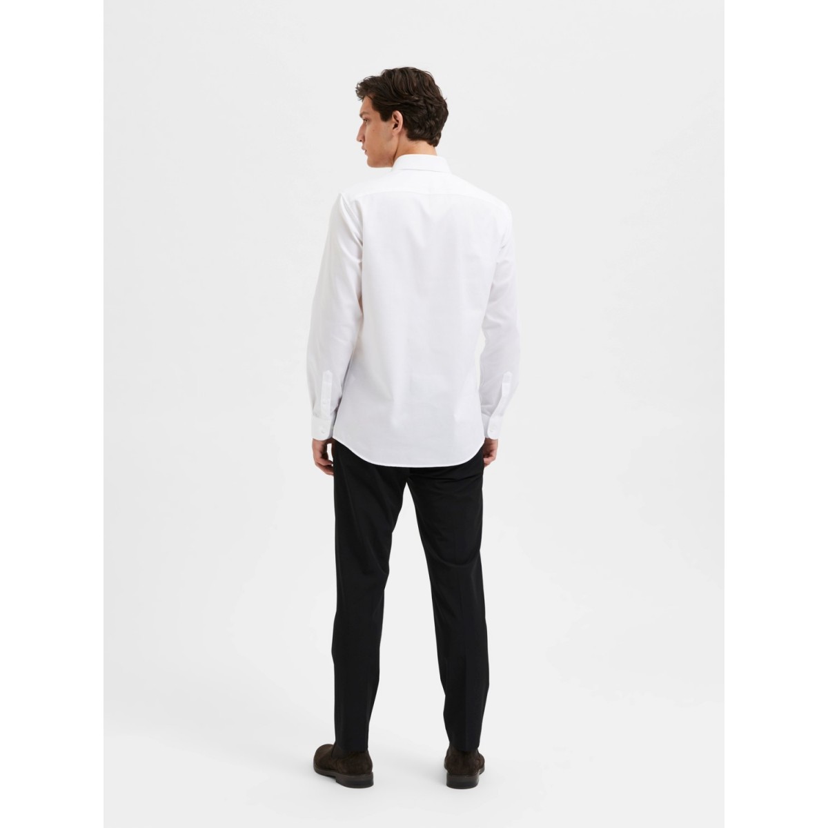 Selected homme - Chemise slim blanche