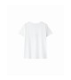 Grace et Mila - T-shirt blanc 'Sunday of Love'