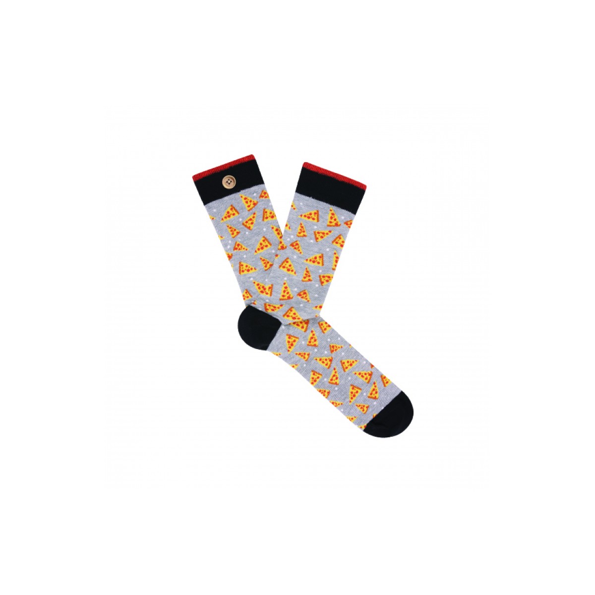 Cabaia - Chaussettes homme pizzas