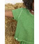 Graine Clothing - T-shirt oversize vert