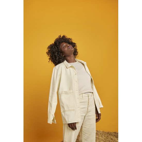 Graine Clothing - Veste loose blanc cassé 2