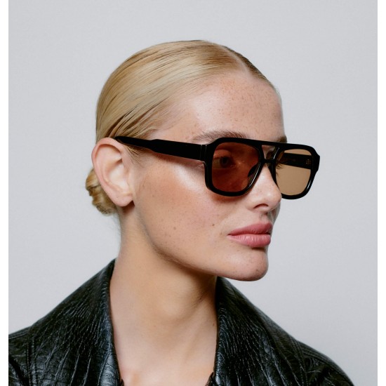 AK Sunnies - Lunettes de soleil noires 2