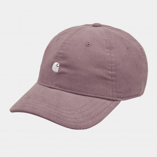 Carhartt WIP - Casquette pourpre en velours côtelé