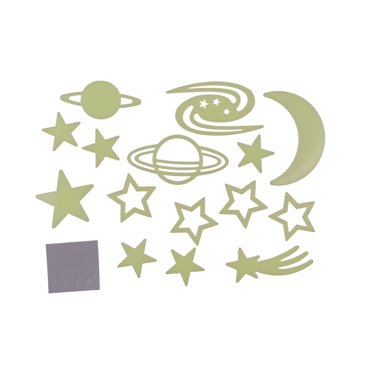 Décoration murale étoiles et galaxie