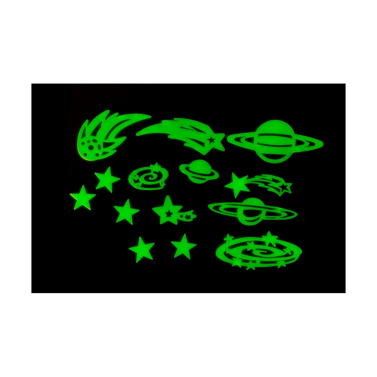 Décoration murale étoiles et galaxie