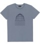 Bask in the sun - T-shirt bleu polaire To the sea