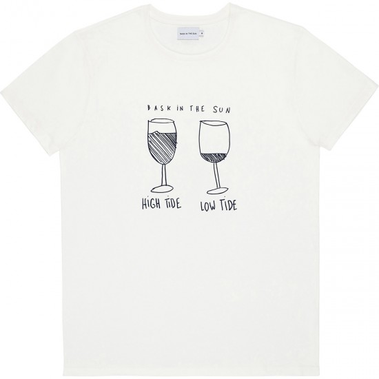 Bask in the sun - T-shirt blanc Marees