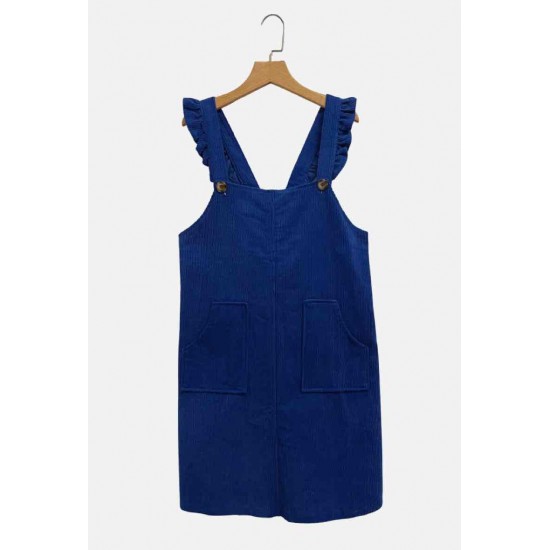 Robe salopette bleue