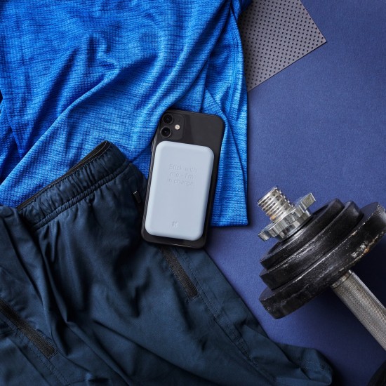 Salopette OshKosh denim rayée bleu