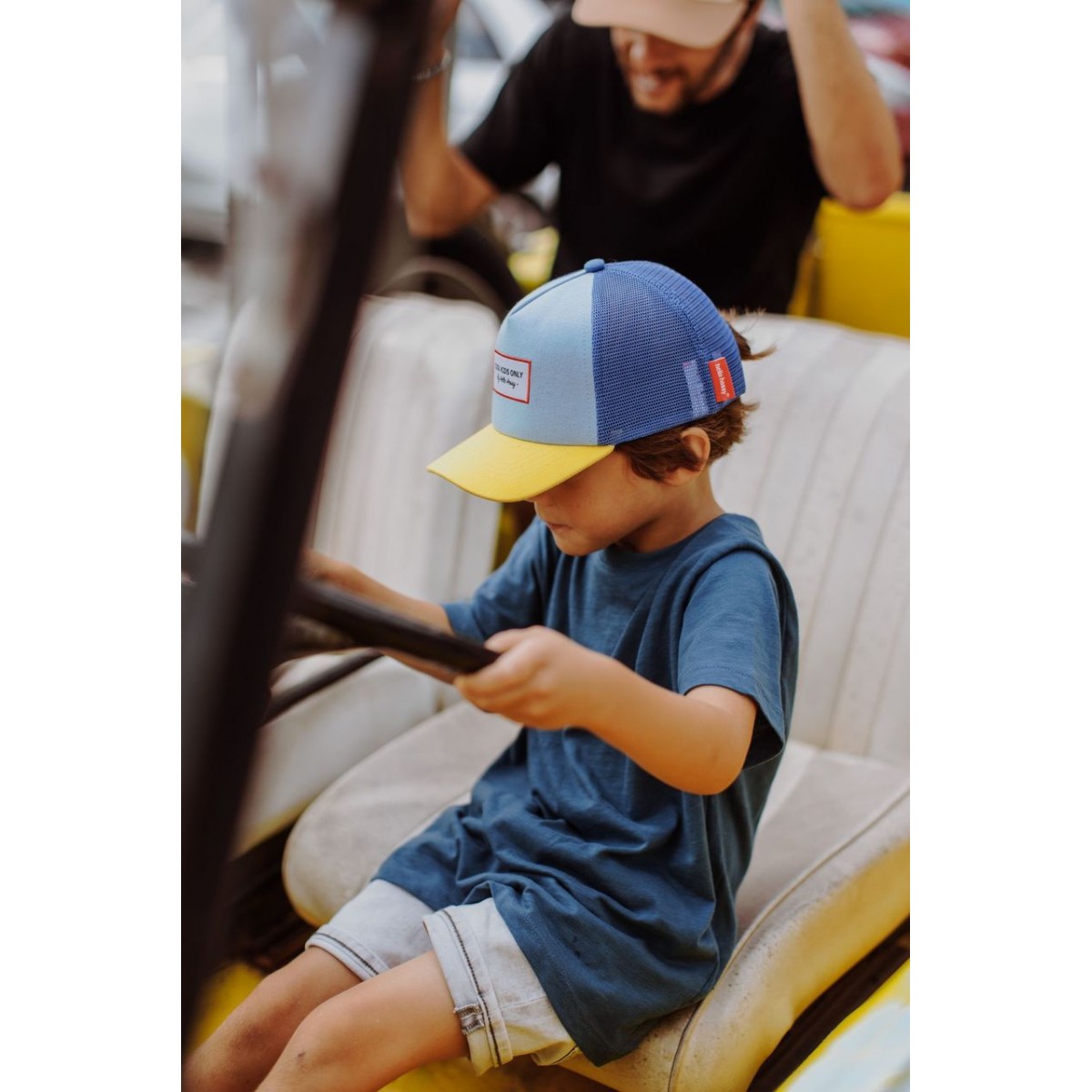 Hello Hossy - Casquette enfant tricolore