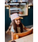 Hello Hossy - Casquette enfant ivoire à motifs