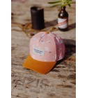 Hello Hossy - Casquette enfant ivoire à motifs