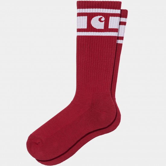 Carhartt WIP - Chaussettes rouges