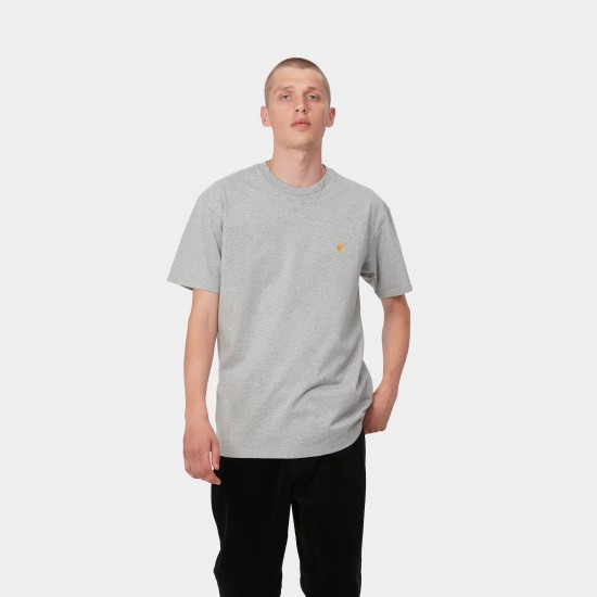Carhartt WIP - T-shirt ample gris clair
