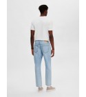 Selected  - Jeans bleu clair court