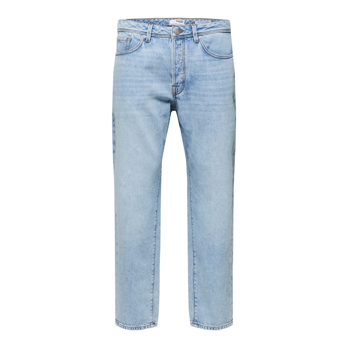 Selected  - Jeans bleu clair court