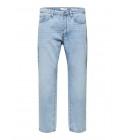 Selected  - Jeans bleu clair court