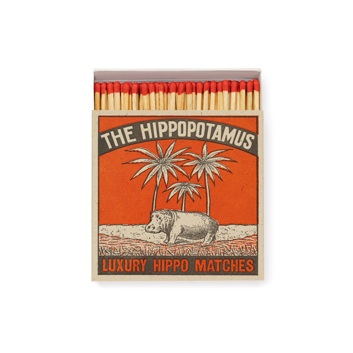 Archivist Gallery - Boîte d'allumettes Hippopotame