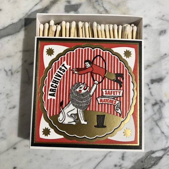 Archivist Gallery - Boîte d'allumettes Cirque 2