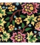 BAZARDELUXE - Paillasson rectangulaire à motif fleurs à motif