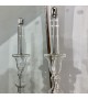 BAZARDELUXE - Lampe à huile en verre