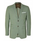 Selected - Blazer en lin vert eau homme
