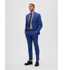 Selected - Pantalon costume bleu roi foncé