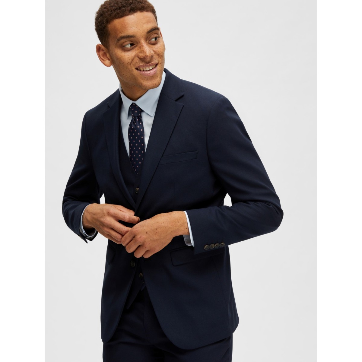 Selected - Veste de costume bleu marine