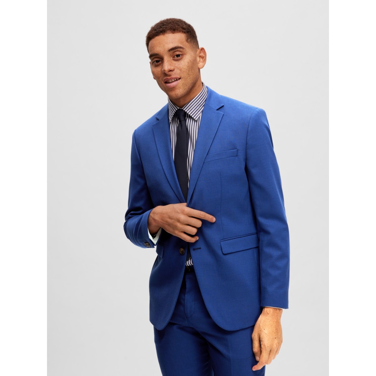Selected - Veste de costume bleu roi